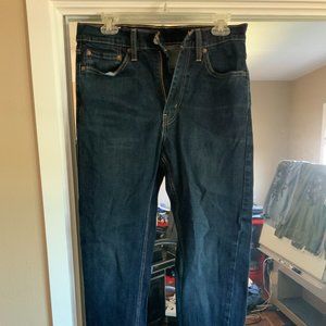 Men's Levi's 510 Skinny Jeans 33W 32L Hardly Worn, Tiny rip